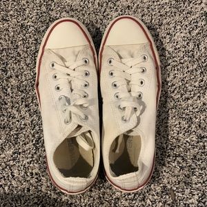 White Low Top Converse